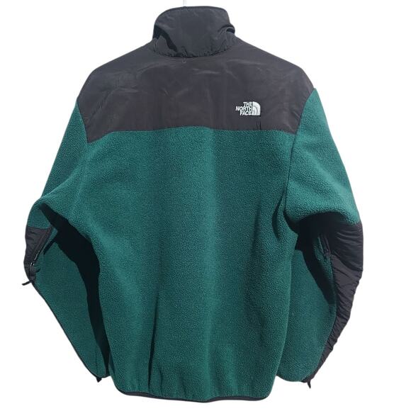 The North Face Men's Denali Jacket Green Vintage Size Small - Picture 2 of 6